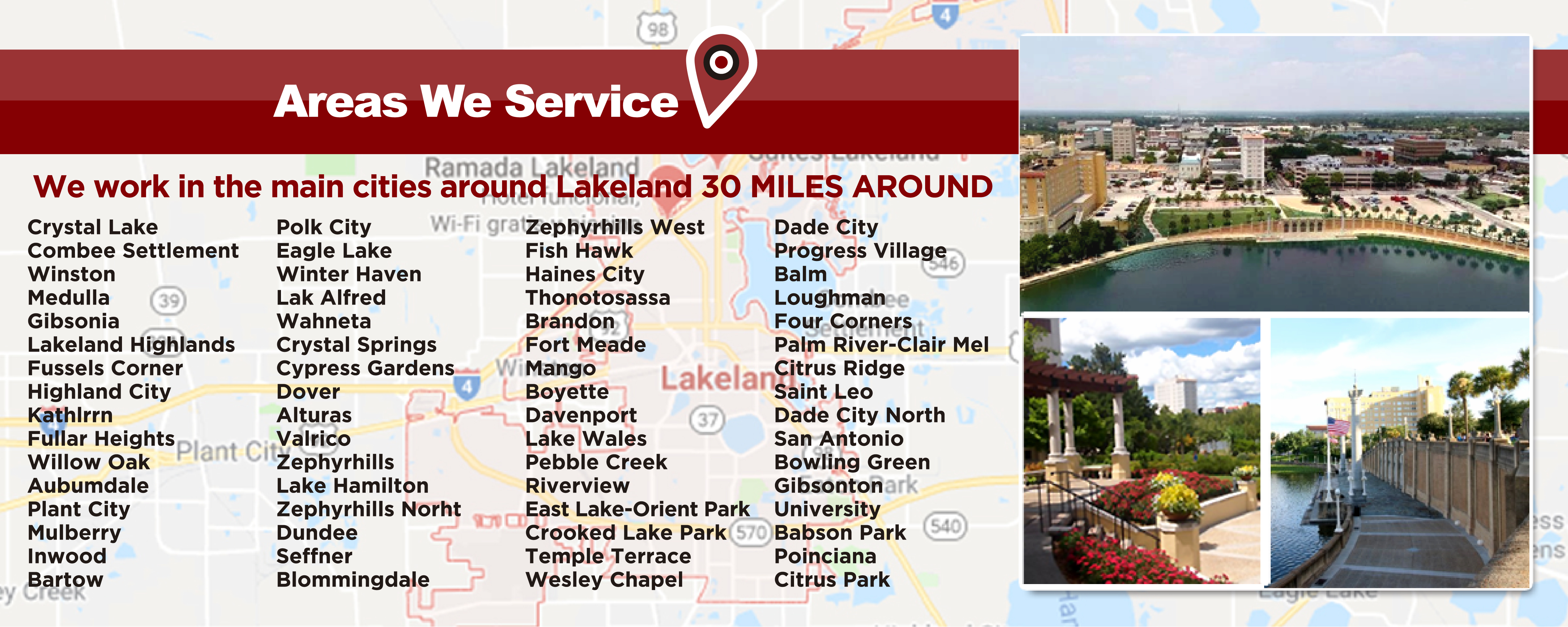 Elegant Pavers Areas We Service