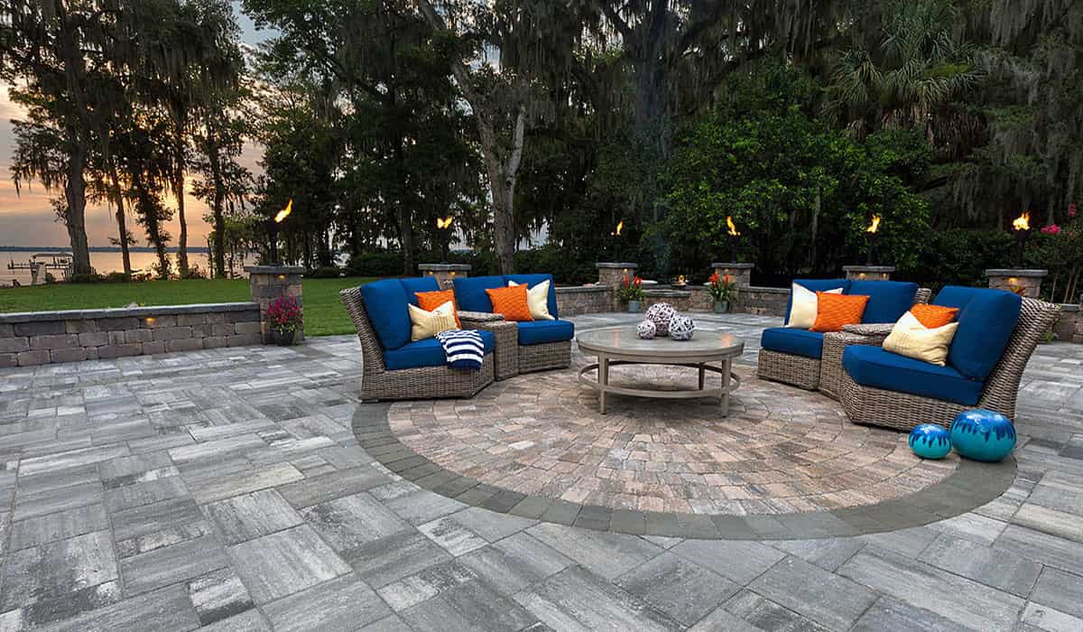 Patio Custom Pavers Elegant